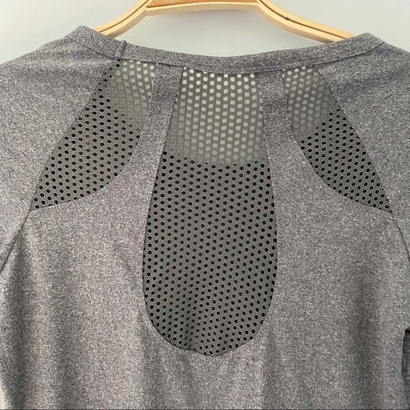 Balance Collection Long-Sleeve Grey Sweatshirt - Picture 5 of 11